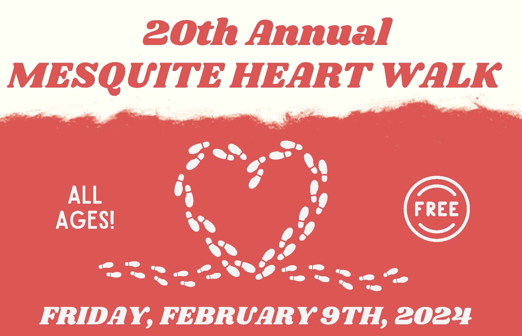 Mesquites 20th Annual Heart Walk Feb 09, 2024 Mesquite Recreation